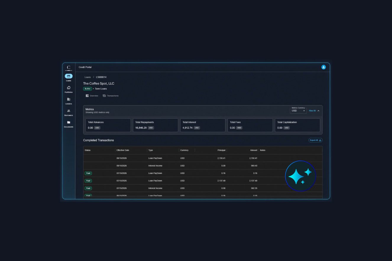 Private credit administration AI revolution