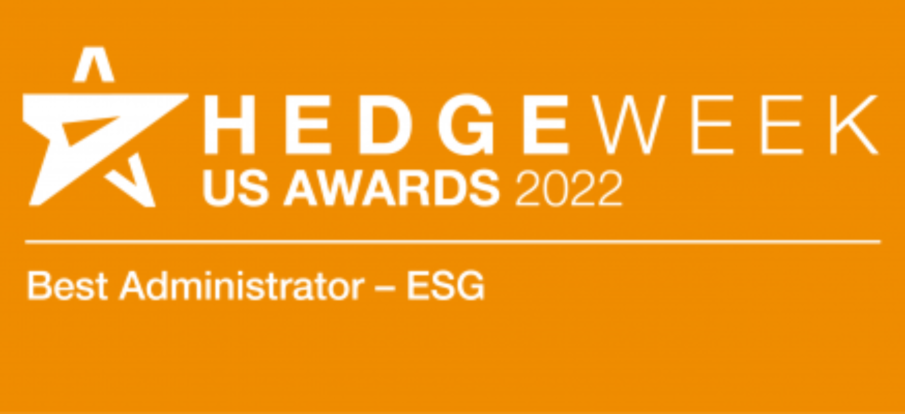 Citco recognised as 'Best Administrator ESG' at the Hedgeweek US